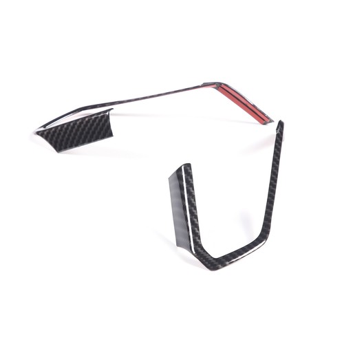 Accesorios de carbono ABS volante botón marco embellecedor para Corvette C8 2020-24 - Imagen 7 de 10