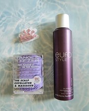    New EUFORA Style Gloss Dry Shine Hair Spray 4.7 oz  Tangle Teezer Gift   