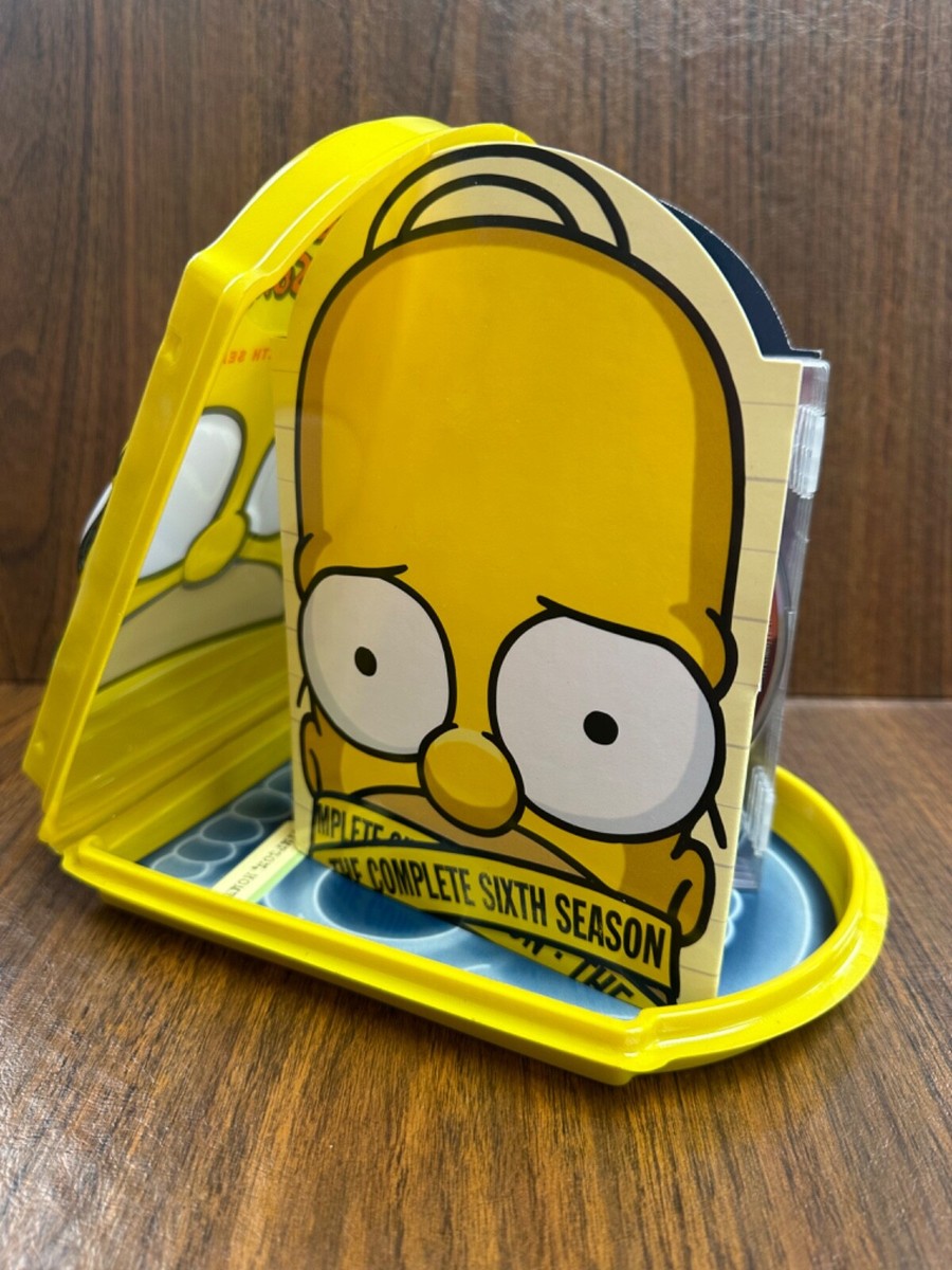 The Simpsons The Complete Sixth Season COLLECTORS ED. 4 DVD SET