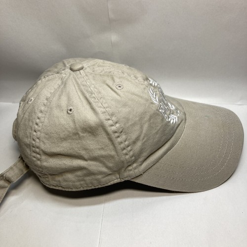 Pink Victoria’s Secret Logo Khaki Buckle Adjustable Hat Size Small - Picture 4 of 9