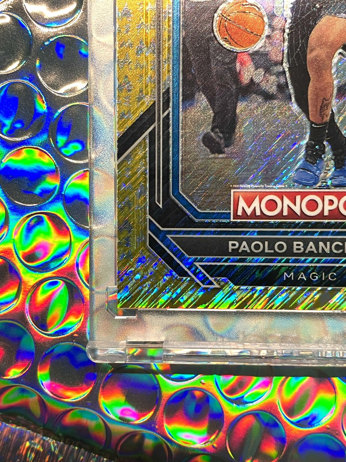 2022-23 Prizm NBA Monopoly Paolo Banchero #66 Gold Money Shimmer
