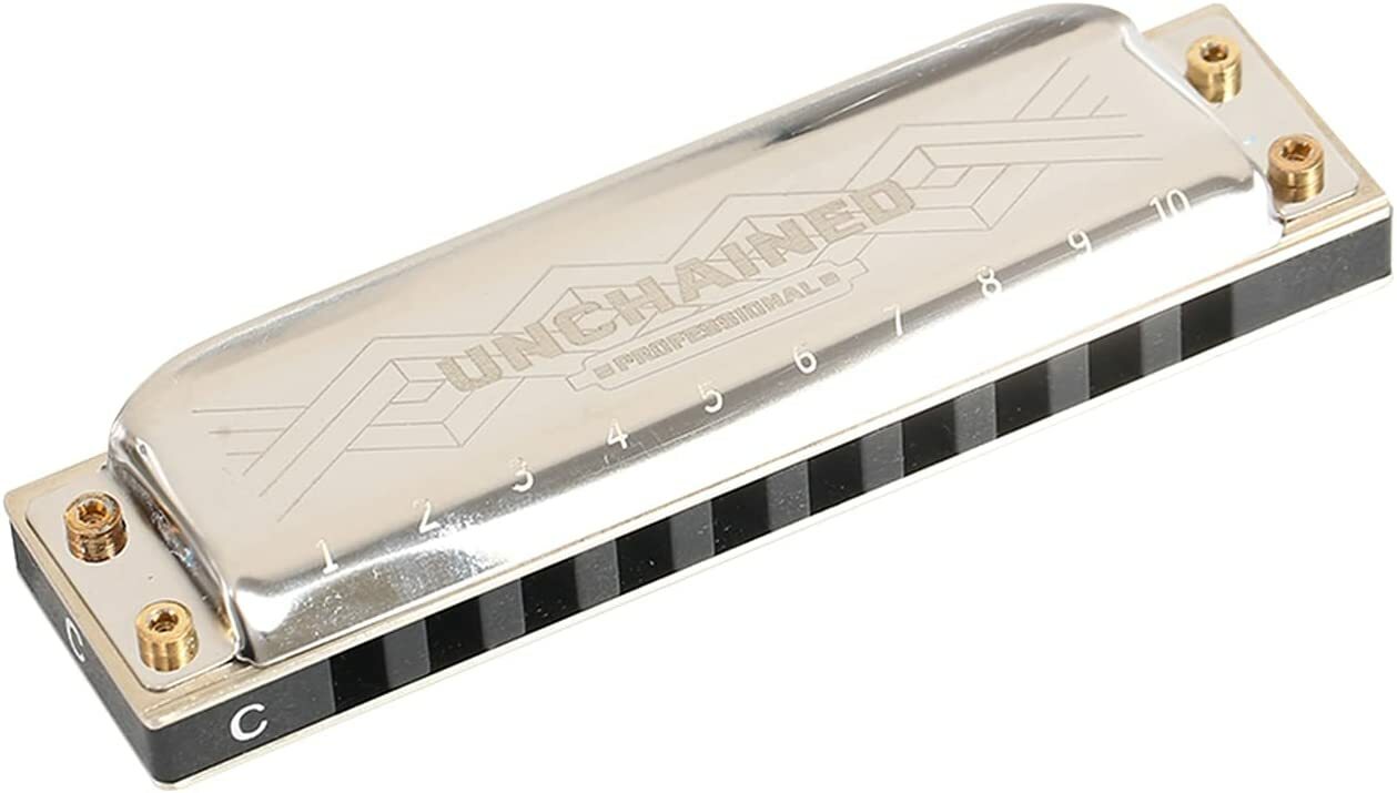EASTTOP Diatonic Harmonica Key of C 10Holes PRO60 Blues Harp Standard Harmonica
