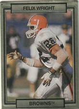 FREE SHIPPING-MINT-1990 Action Packed Felix Wright #50 BROWNS