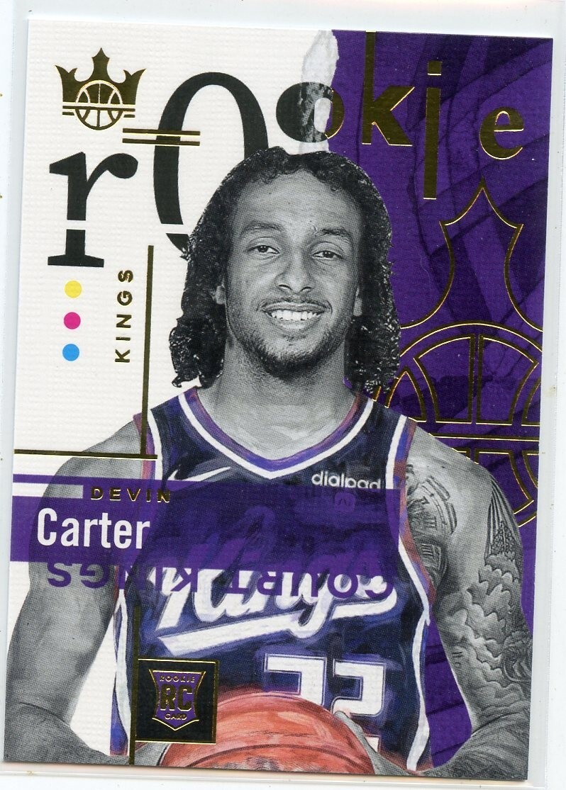 2024-25 Panini Court Kings Devin Carter Rookies Level I Kings RC #114