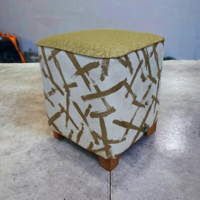 Fußhocker Sofa Pouffe gepolstert Fußstütze Hocker Sitzbank 