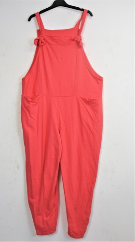 Lagenlook Ladies Dungarees/Jumpsuit 95% Cotton Stretchy Jersey Knit OneSize12-16 - Picture 50 of 53