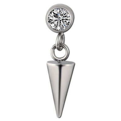 Drop Spike Titan für 1,2mm Schaft Innenschraube oder Microdermal