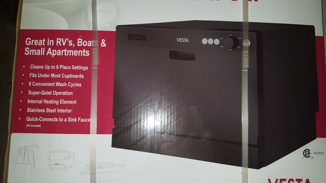 Westland Dwv322cb Black 115 Volt Space Saving Countertop
