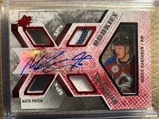 15-16 Mikko Rantanen SPX Auto Patch RC #2/50 Avalanche 🔥