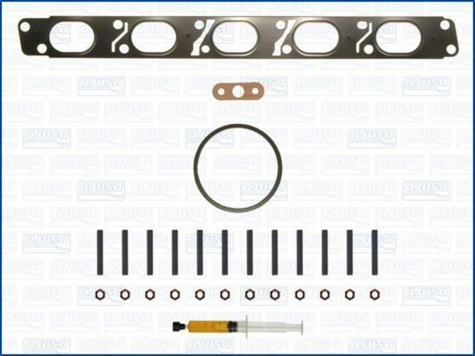 Kit installation turbocompresseur Volvo S80 II 10- joint de collecteur et bague d'étanchéité