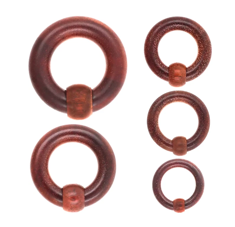 4g-00g SÁNDALO Anillo de cuentas cautivas calibre pesado BCR CBR CBB Pendiente PA genital Foto 4 de 4