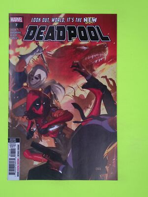 Deadpool #7 Vol.10 2024 Marvel Comics High Grade (2nd Printing) G9-219