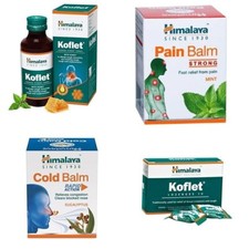 Himalaya Complete Cold Cough AND PAIN Relief HERBAL Kit FREE SHIP LONG EXPIRY