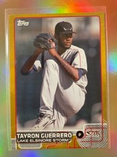 Tayron Guerrero 2015 Topps Pro Debut #2 GOLD parallel 22/50 (L. E. Storm)