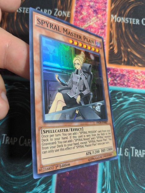 Yu-Gi-Oh! TCG SPYRAL Master Plan Invasion: Vengeance INOV-EN087 1st ...