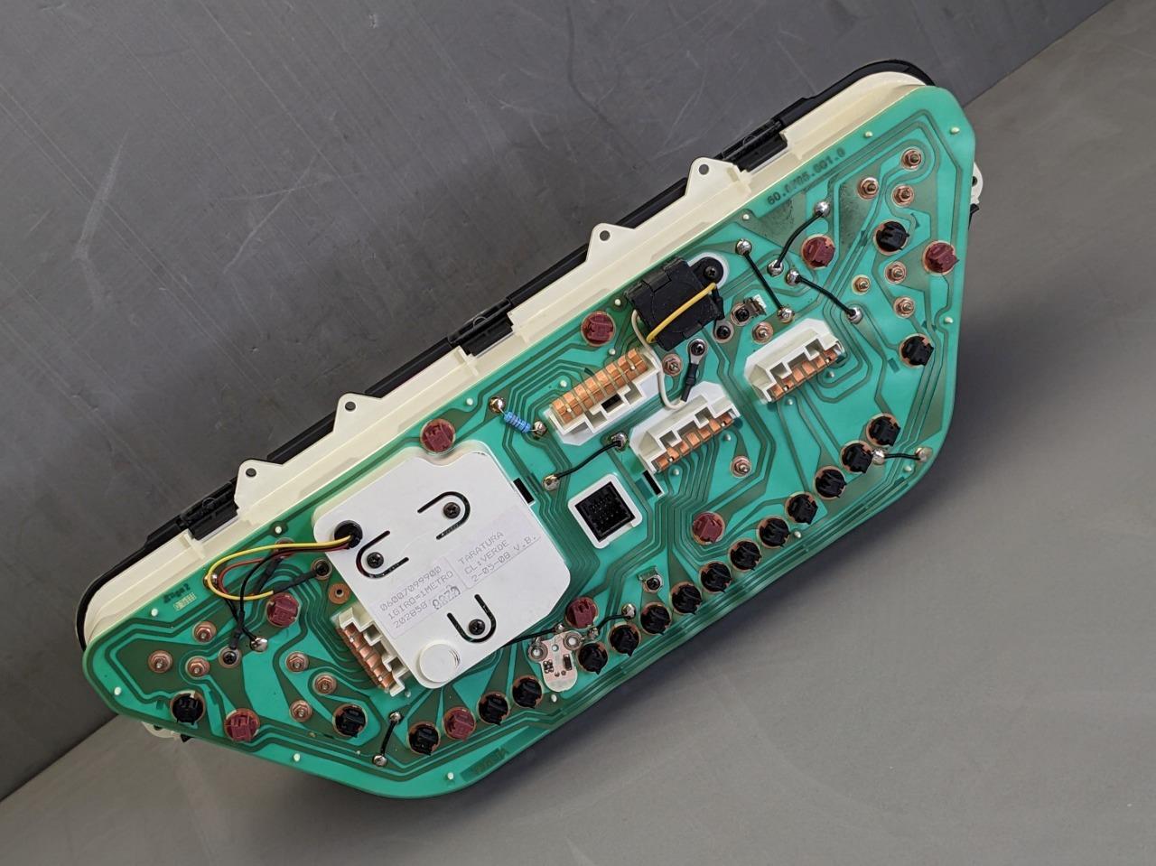 Maserati M128 Couple Spyder Instrument cluster blue face 202858