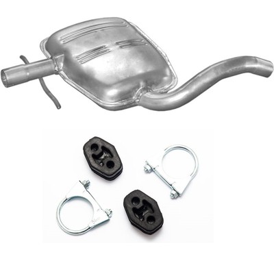 Mittelschalldämpfer Auspuff Komplette Auspuffanlagen Für VW Caddy III Großraumlimousine 2009 Online Kaufen Mitteltopf Schalldämpfer