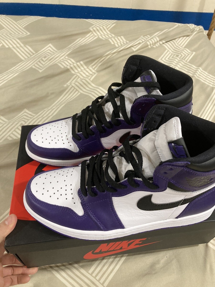 Size 10.5 - Jordan 1 Retro OG High Court Purple 2.0 193658125581