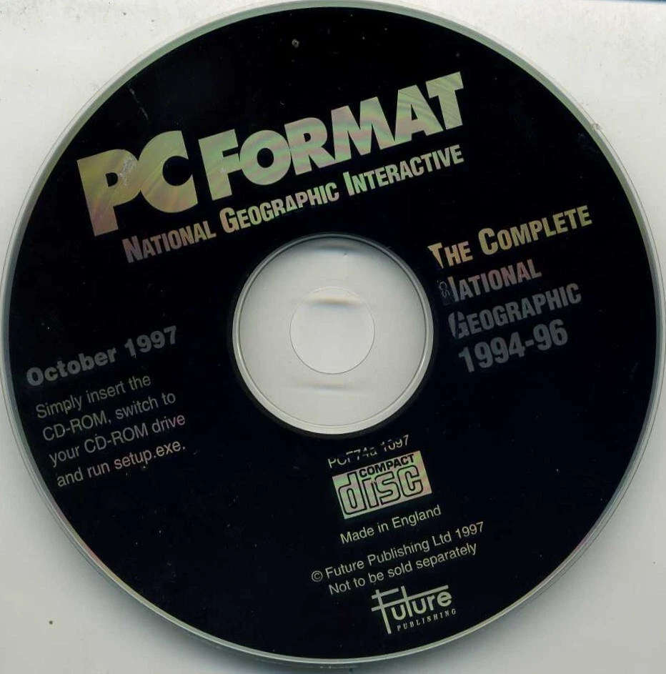 PC Format CoverDisc - October 1997 (National Geographic) - Image 4 of 4