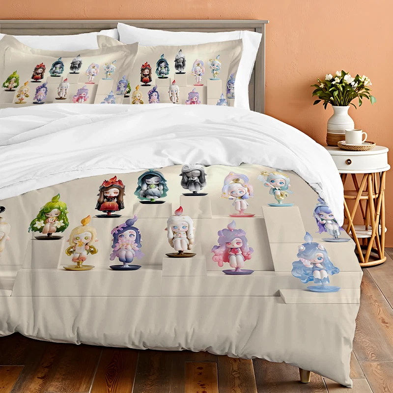 Joker Harley Quinn Cosplay Bedding Set Doona Cover Without Filler