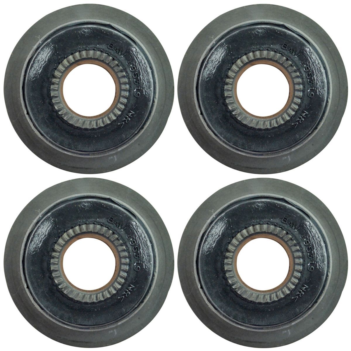 Front Upper Control Arm Bushing Kit Driver Passenger Side Kit 4pc for