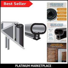 6m Black Rubber UPVC Seal for Doors & Windows - Draught Proofing Excellence