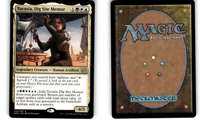 MTG The Brothers War BRO Card Tocasia, Dig Site Mentor R BRO 224/287 | eBay