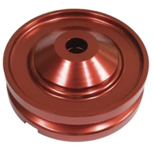 Empi 18-1081 Red Anodized Billet Generator/Alternator Pulley Air-cooled Vw