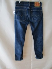 Levi's 510 Cotton Blend Dark Rinse 30 x 29 Skinny Leg Blue Jeans SEE COMMENTS