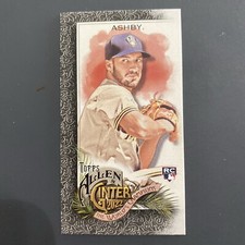 2022 Allen and Ginter Base Mini Black Border #174 Aaron Ashby (RC) Rookie Card