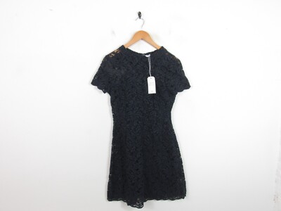 BNWT Jack Wills Womens Navy Blue Tremayne Lace Dress