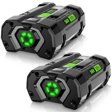 2x 5.0Ah For EGO 56 Volt Lithium Battery BA2800 BA4200 BA1400 ST1502LB CS1403