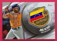2020 Topps Jose Altuve Global Game Medallions Venezuela #GGMJA Astros