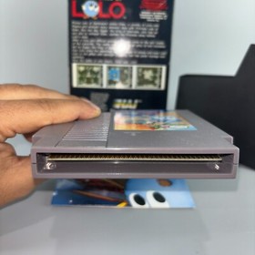 Adventures of Lolo (NES, Nintendo Entertainment System, 1989) W/ Box & Poster