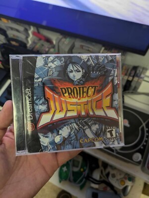 Project Justice - ( Authentic OEM Sega Dreamcast ) No manual