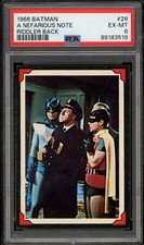 1966 Topps Batman Riddler Back Trading Cards 9