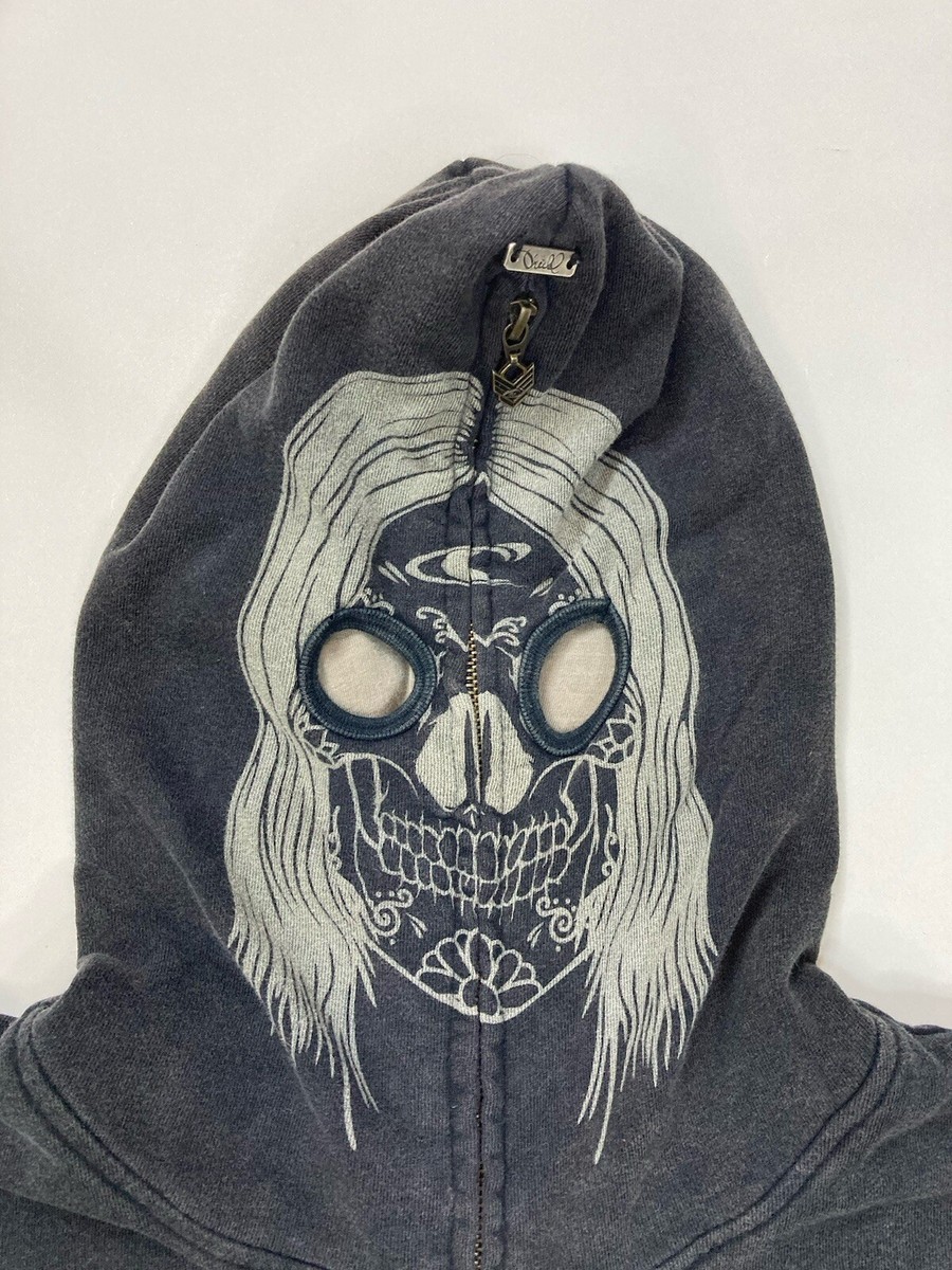 O'neill Skull Mask First In Last Out Santa Cruz Full Zip