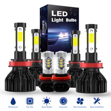 For Honda HR-V HRV 2019-2021 2022 6000K LED Lights High Low Fog Light Bulbs