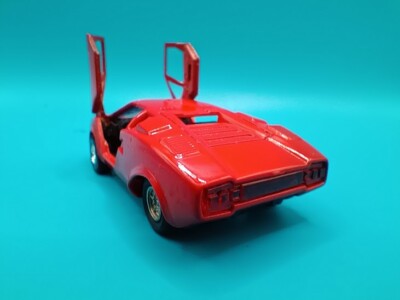 SHINSEI JET MACHINE 421 S=1:50 LAMBORGHINI COUNTACH PULLBACK MOTOR