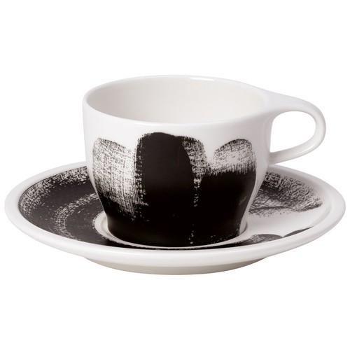 Cilio Cappuccinotasse Roma mit Untertasse Auswahl dickwandiges Porzellan