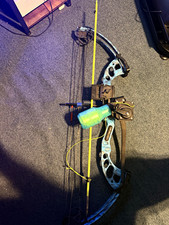 PSE Archery Tidal Wave Right-Hand Compound Bow Fishing Blue Camo