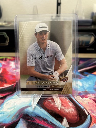 Will Zalatoris [Young Guns] #C-31 2024 Upper Deck UD Canvas card