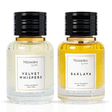 Baklava & Velvet Whispers Extrait de Parfum Sprays 100ml (3.3 oz) – Memoire Co