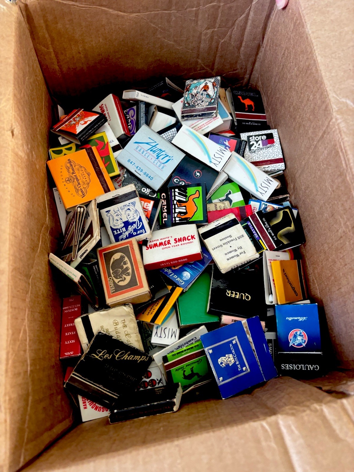 Vintage Matchbook Lot. Unstruck & Struck.