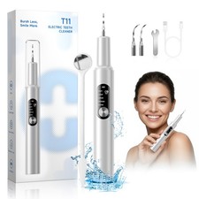 Electric Tooth Cleaner Tartar Plaque Remover Dental Scaler Teeth Cleaning Tool