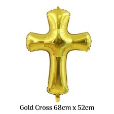 Communion & Confirmation Tableware Set First Holy Cross plates banner balloons