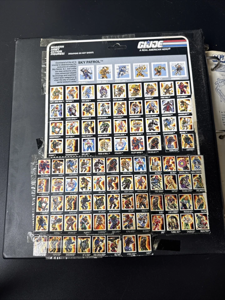 ¡Lote! Figura de acción GI Joe original de los años 80 vehículo juego instrucciones papeles Foto 2 de 4