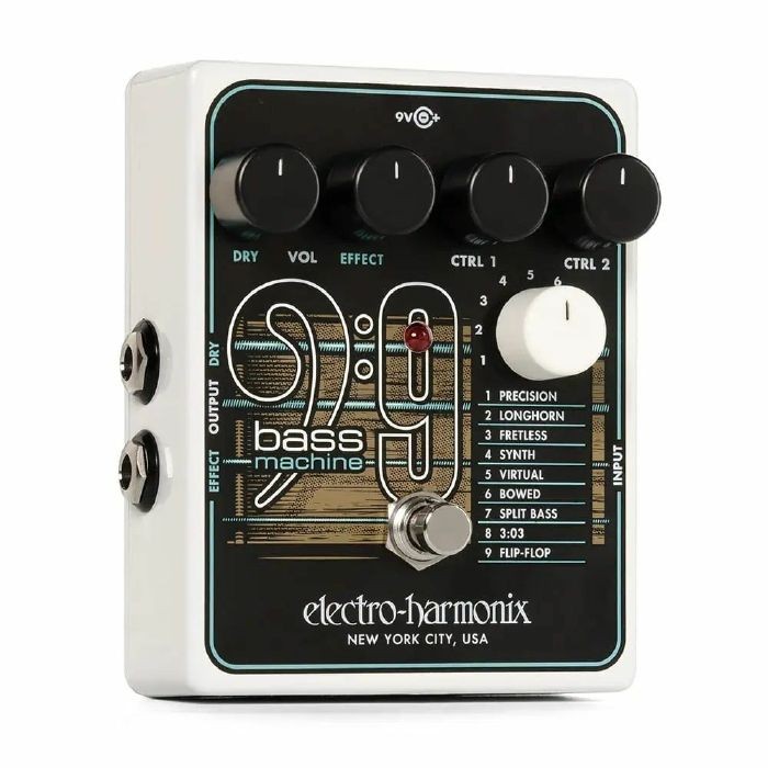 Electro-Harmonix Bass9 Digital Bass Machine Pedal