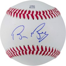 Bruce Bochy Signed Baseball Texas Rangers San Francisco Giants Autograph Proof