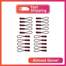 Urmspst 20PCS Zipper Pulls, Durable Nylon Cord Extension Zipper Tabs, Zip Fixer